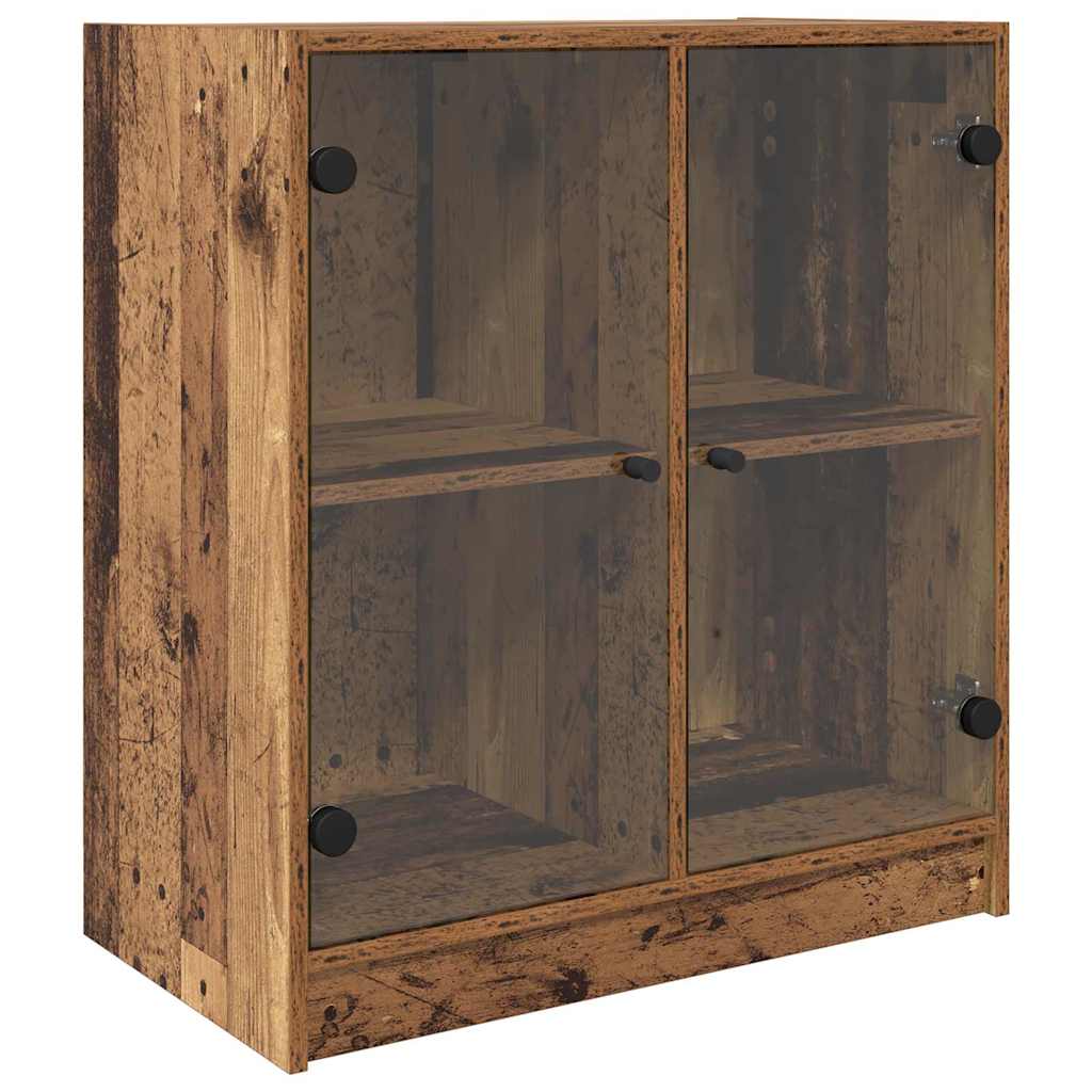 vidaXL Armoire latérale en bois de récupération 68 x 37 x 75,5 cm en bois d'ingénierie