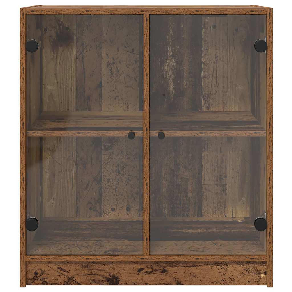 vidaXL Armoire latérale en bois de récupération 68 x 37 x 75,5 cm en bois d'ingénierie