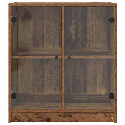 vidaXL Armoire latérale en bois de récupération 68 x 37 x 75,5 cm en bois d'ingénierie