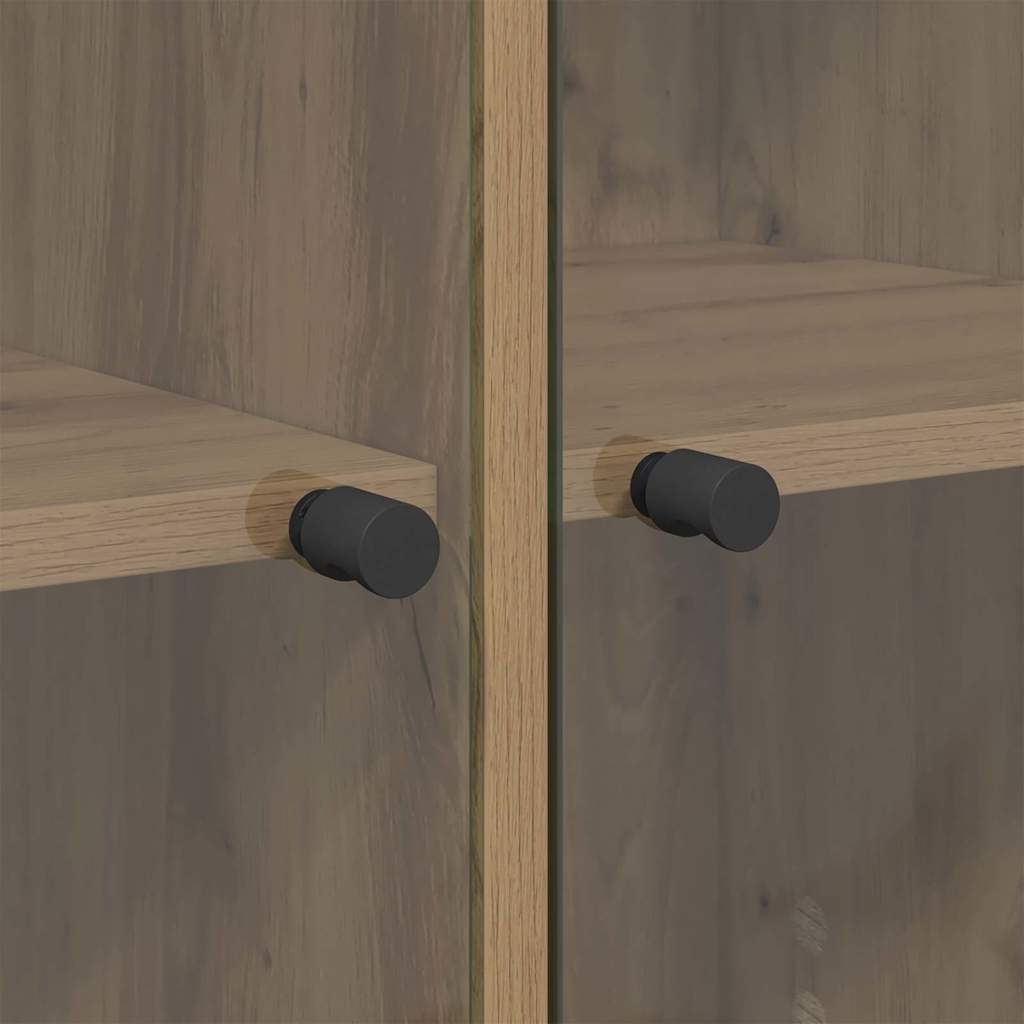 vidaXL Armoire latérale chêne Artisan 68 x 37 x 75,5 cm Aggloméré