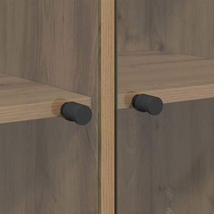 vidaXL Armoire latérale chêne Artisan 68 x 37 x 75,5 cm Aggloméré