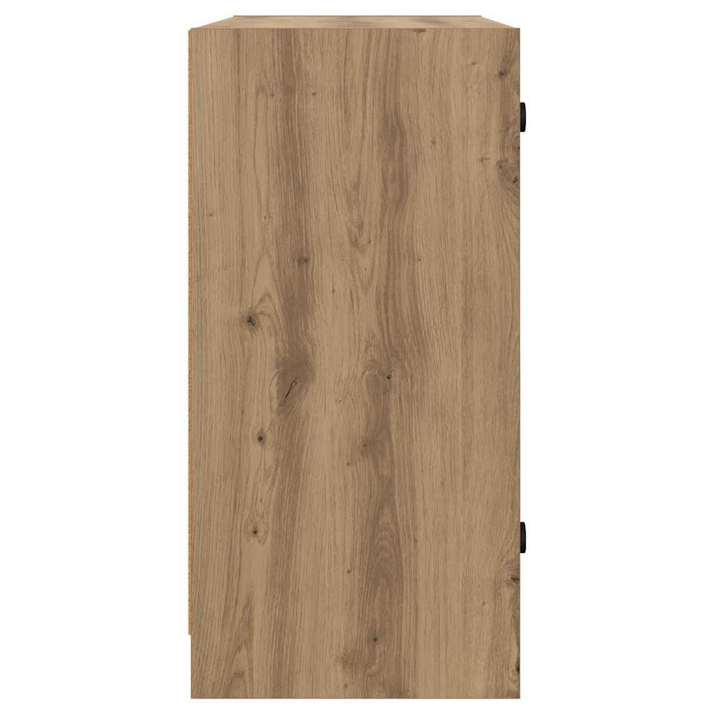 vidaXL Armoire latérale chêne Artisan 68 x 37 x 75,5 cm Aggloméré