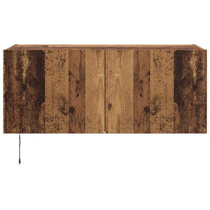 vidaXL TV-Wandschrank Altholz 100 x 35 x 41 cm Holzwerkstoff