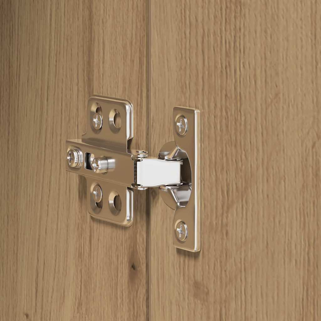 vidaXL TV-Wandschrank Artisan-Eiche 100 x 35 x 41 cm Holzwerkstoff