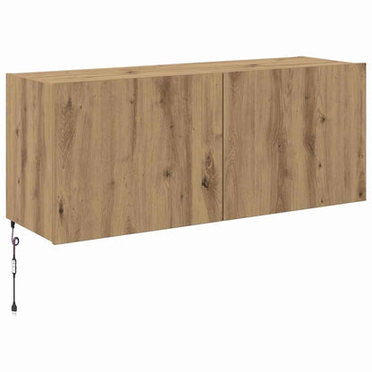 TV-Wandschrank Artisan-Eiche 100 x 35 x 41 cm Holzwerkstoff