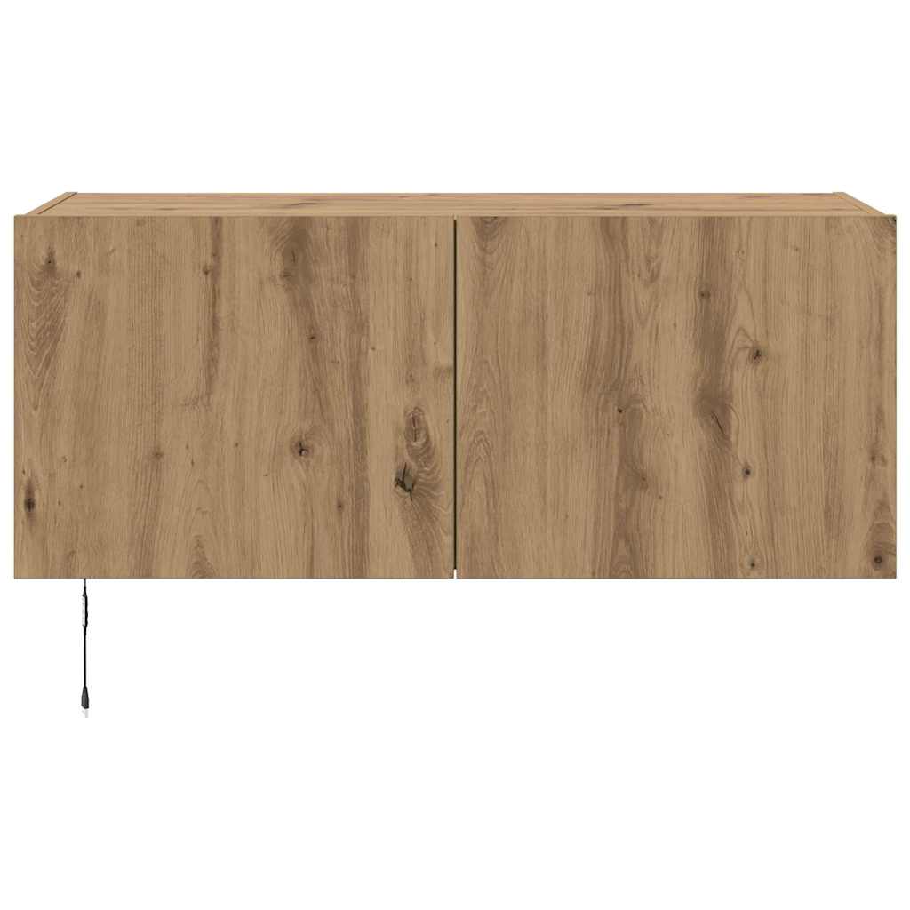 TV-Wandschrank Artisan-Eiche 100 x 35 x 41 cm Holzwerkstoff
