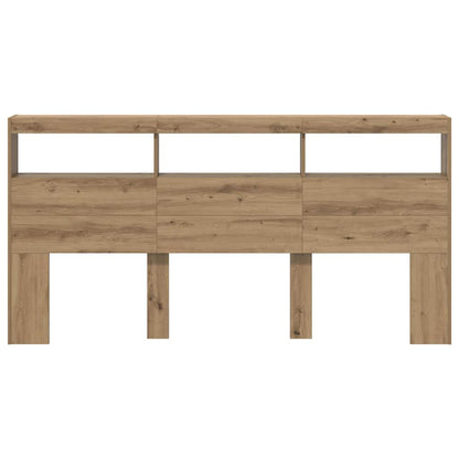 Kopfteil Artisan-Eiche 200 x 17 x 102 cm Holzwerkstoff