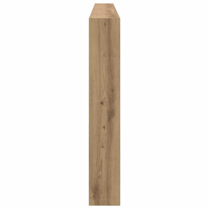 vidaXL Kopfteil Artisan-Eiche 220 x 17 x 102 cm Holzwerkstoff