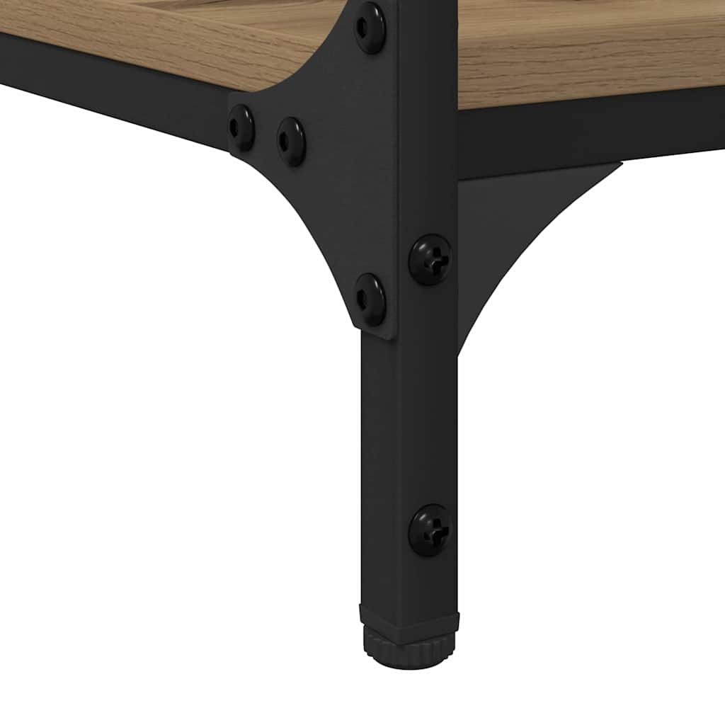 vidaXL Schreibtisch Artisan-Eiche 140 x 50 x 75 cm Holzwerkstoff