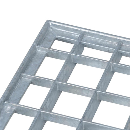 Gitter Silber 60 x 40 x 2 cm Feuerverzinkter Stahl