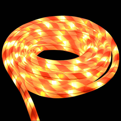 Lichtseil mit 120 LEDs Warmes Weiß 5 m PVC