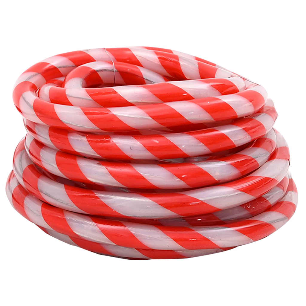 Lichtseil mit 2400 LEDs Warmes Weiß 100 m PVC