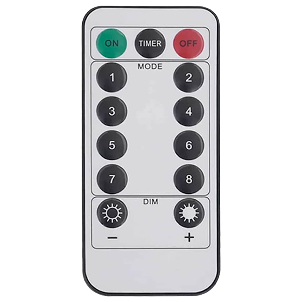 Lichtseil mit 240 LEDs Warmes Weiß 10 m PVC