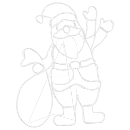 Santa Claus Licht Mehrfarbig 58,5 x 60 x 1,3 cm Eisen