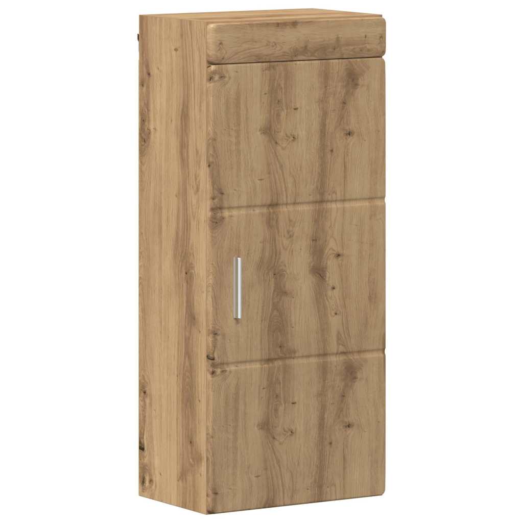 vidaXL Badezimmermöbel-Set mit Regal TULUM Artisan-Eiche Holzwerkstoff