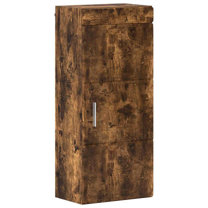 vidaXL Ensemble de meubles de salle de bain TULUM Chêne fumé Bois d'ingénierie