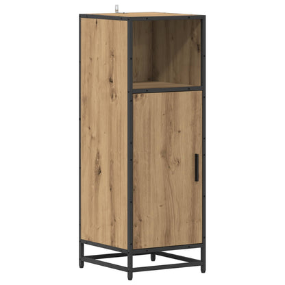 vidaXL Badezimmermöbel Set mit Tür 3 pcs Artisan-Eiche 80 x 33 x 60 cm