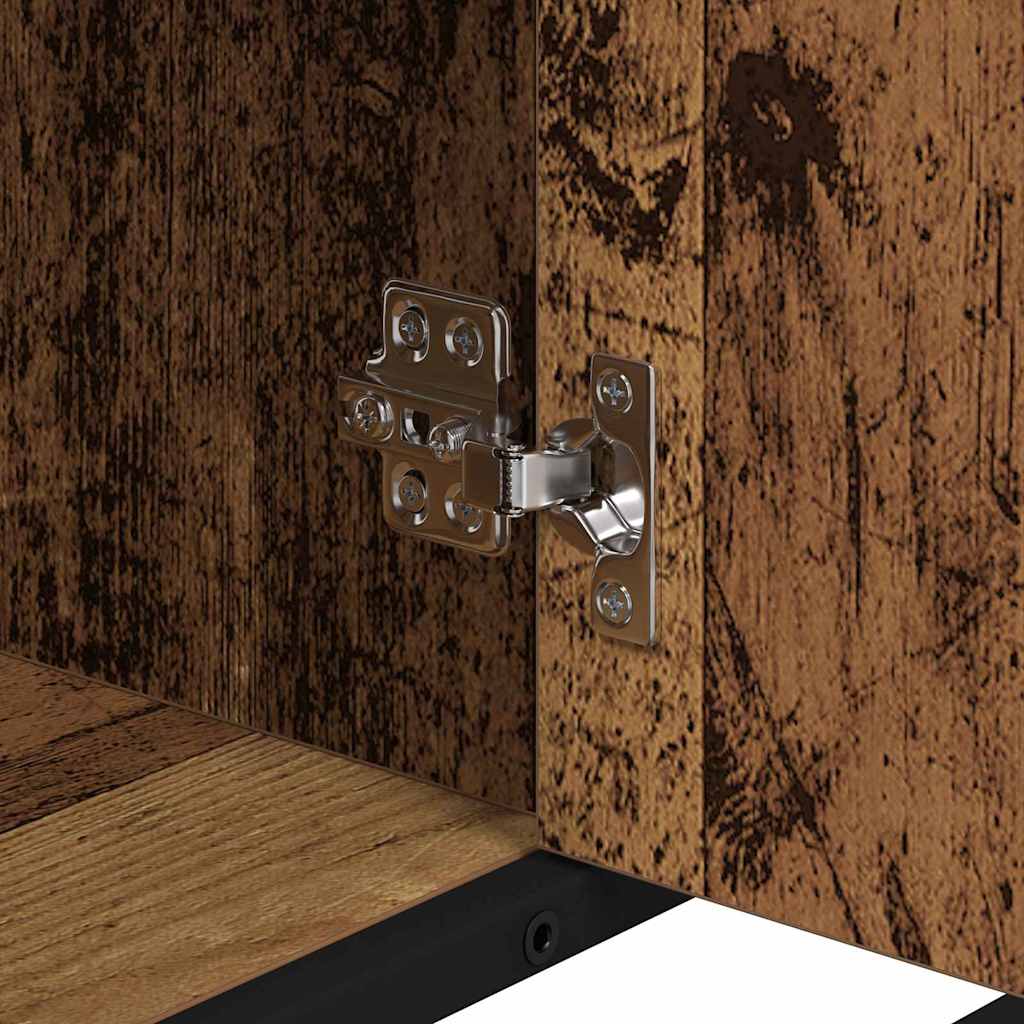 vidaXL Badezimmermöbel Set 2 pcs Altholz 80 x 33 x 60 cm Holzwerkstoff