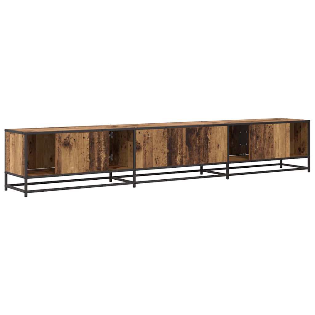 vidaXL TV-Einheiten 2 pcs Altholz 240 x 35 x 41 cm Holzwerkstoff