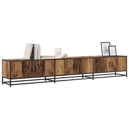 vidaXL TV-Einheiten 2 pcs Altholz 240 x 35 x 41 cm Holzwerkstoff