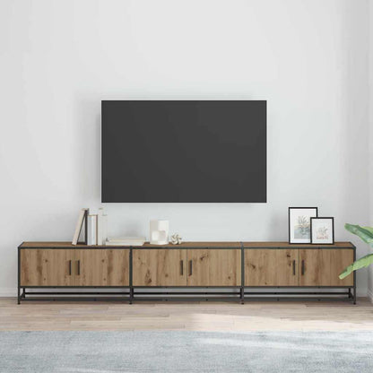 vidaXL TV-Einheiten 2 pcs Artisan-Eiche 240 x 35 x 41 cm Holzwerkstoff