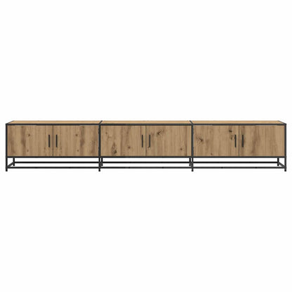 vidaXL TV-Einheiten 2 pcs Artisan-Eiche 240 x 35 x 41 cm Holzwerkstoff