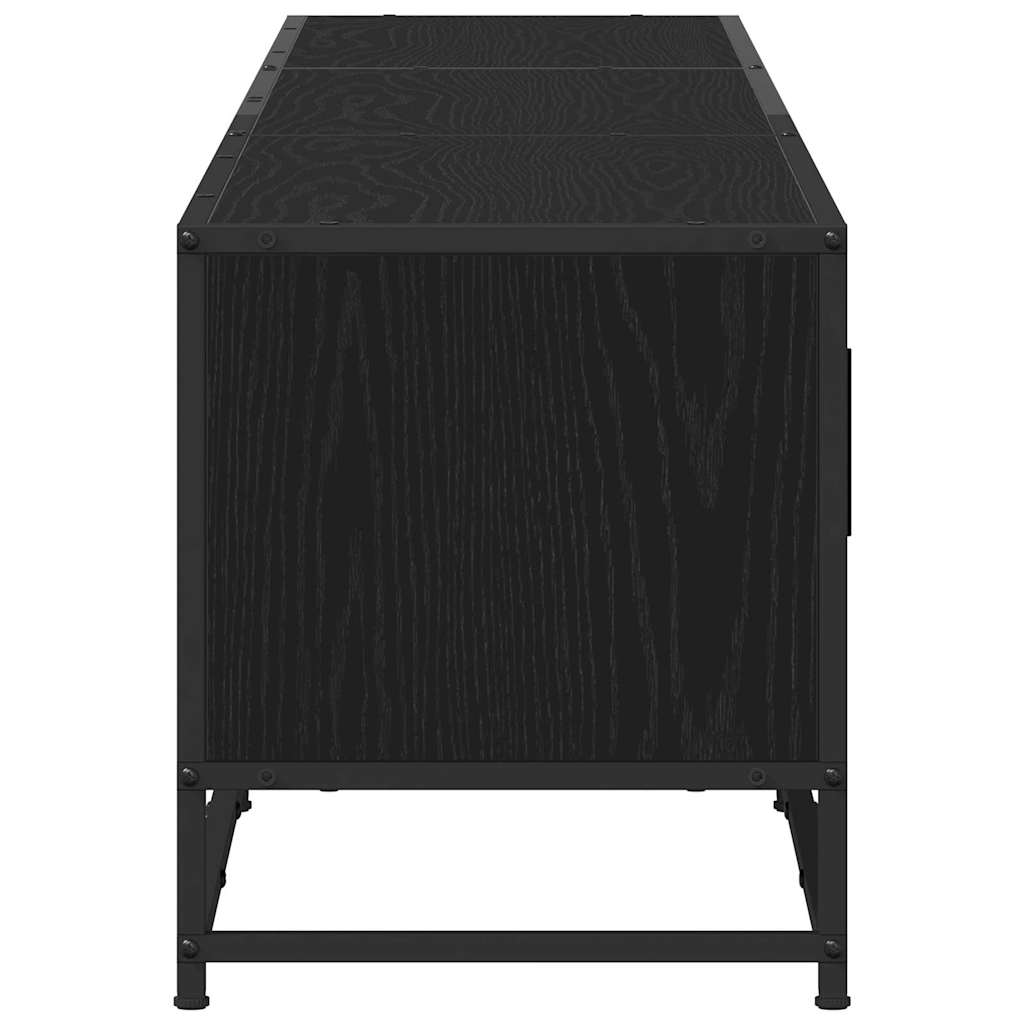 vidaXL TV-Einheiten 2 pcs Schwarz Eichen-Optik 240 x 35 x 41 cm