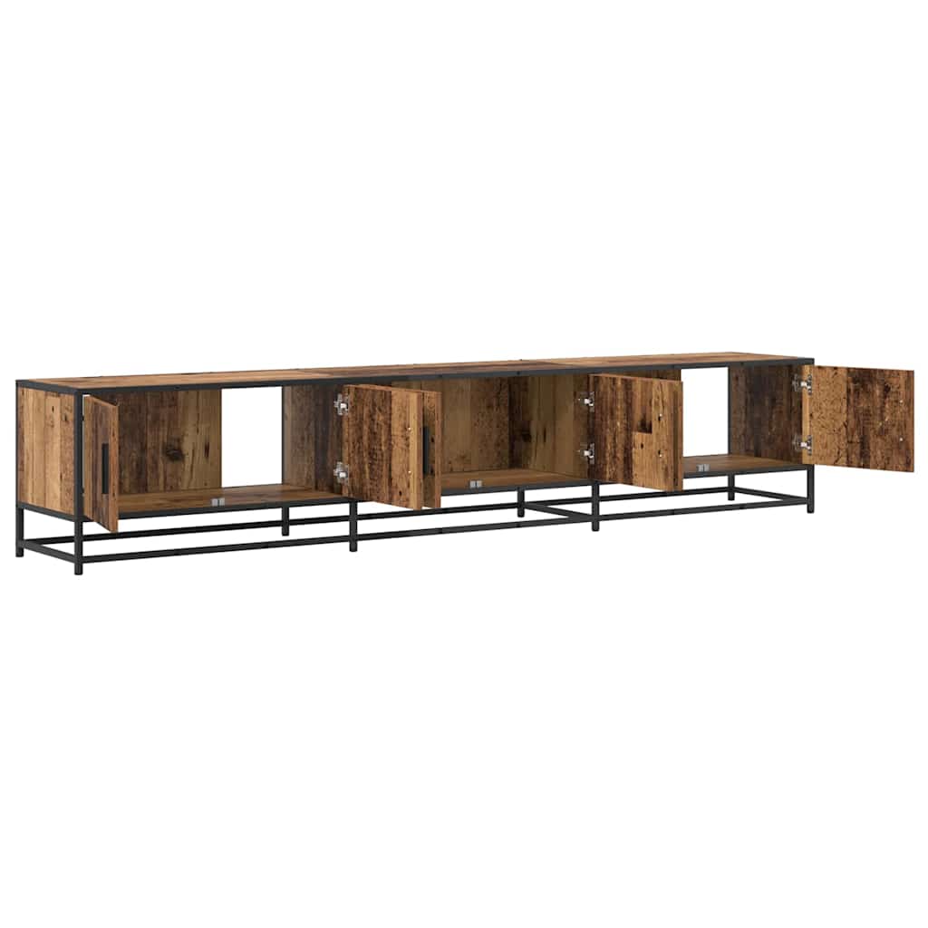 vidaXL TV-Einheiten 2 pcs Altholz 210 x 35 x 41 cm Holzwerkstoff