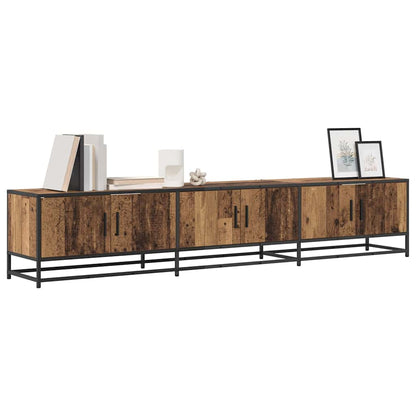 vidaXL TV-Einheiten 2 pcs Altholz 210 x 35 x 41 cm Holzwerkstoff