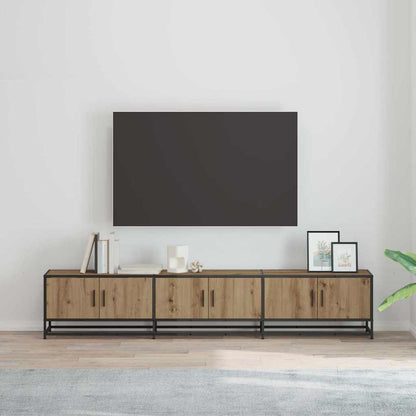 vidaXL TV-Einheiten 2 pcs Artisan-Eiche 210 x 35 x 41 cm Holzwerkstoff