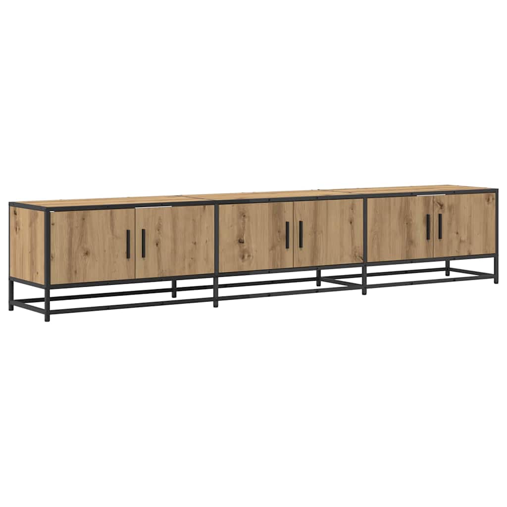 vidaXL TV-Einheiten 2 pcs Artisan-Eiche 210 x 35 x 41 cm Holzwerkstoff