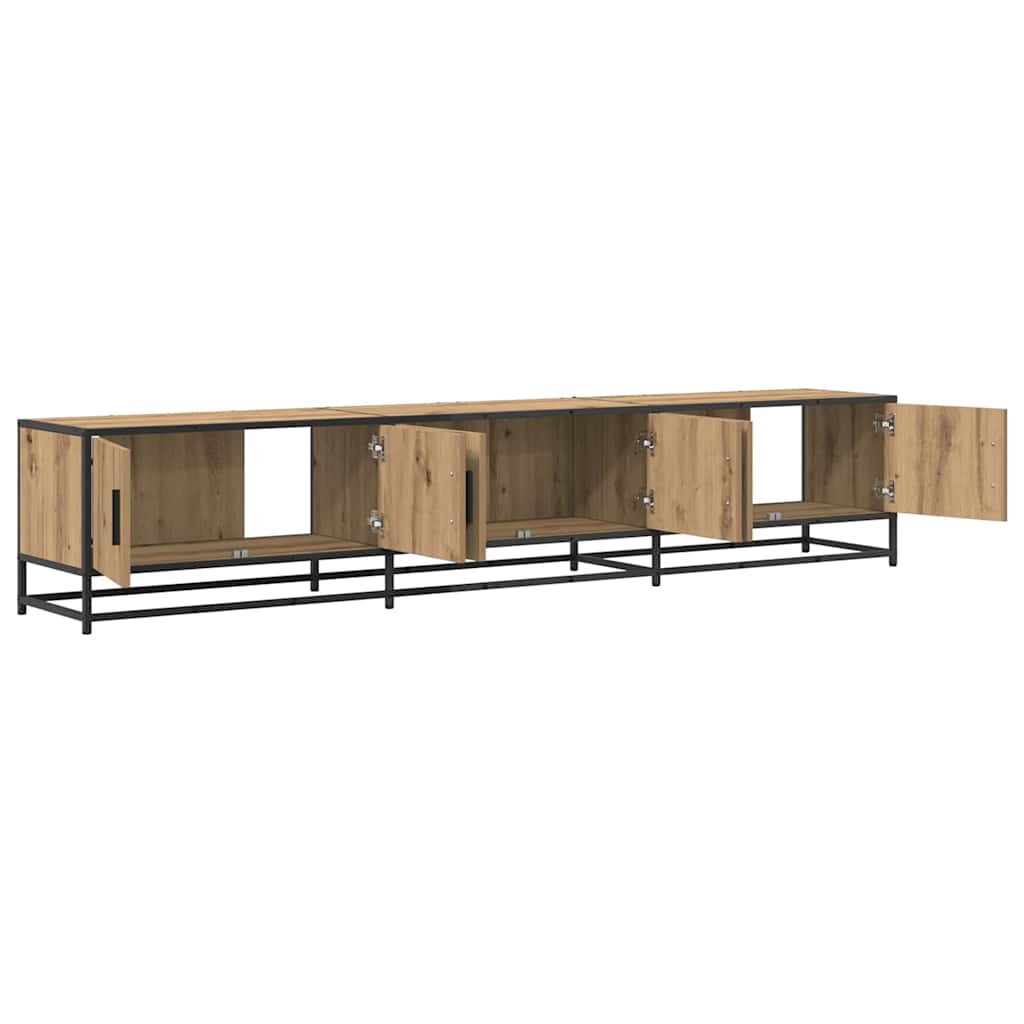 vidaXL TV-Einheiten 2 pcs Artisan-Eiche 210 x 35 x 41 cm Holzwerkstoff