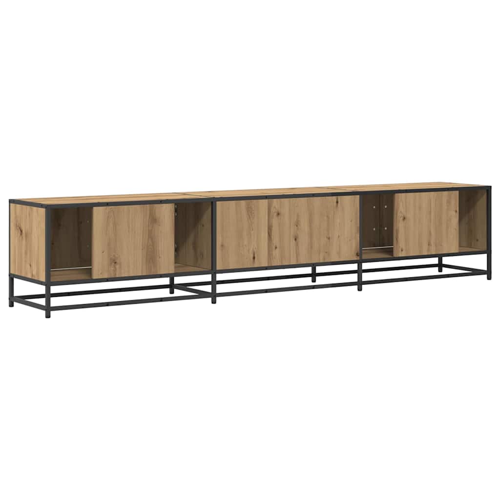 vidaXL TV-Einheiten 2 pcs Artisan-Eiche 210 x 35 x 41 cm Holzwerkstoff