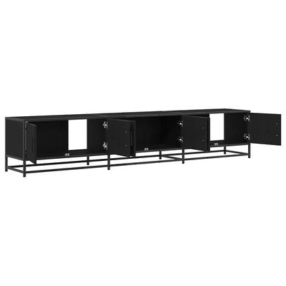 vidaXL TV-Einheiten 2 pcs Schwarz Eichen-Optik 210 x 35 x 41 cm