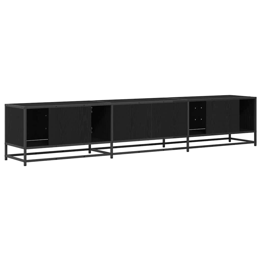 vidaXL TV-Einheiten 2 pcs Schwarz Eichen-Optik 210 x 35 x 41 cm
