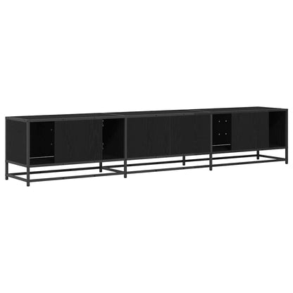 vidaXL TV-Einheiten 2 pcs Schwarz Eichen-Optik 210 x 35 x 41 cm