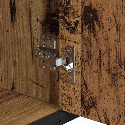 vidaXL Badezimmermöbel-Set mit Schubladen 3 pcs Altholz Holzwerkstoff