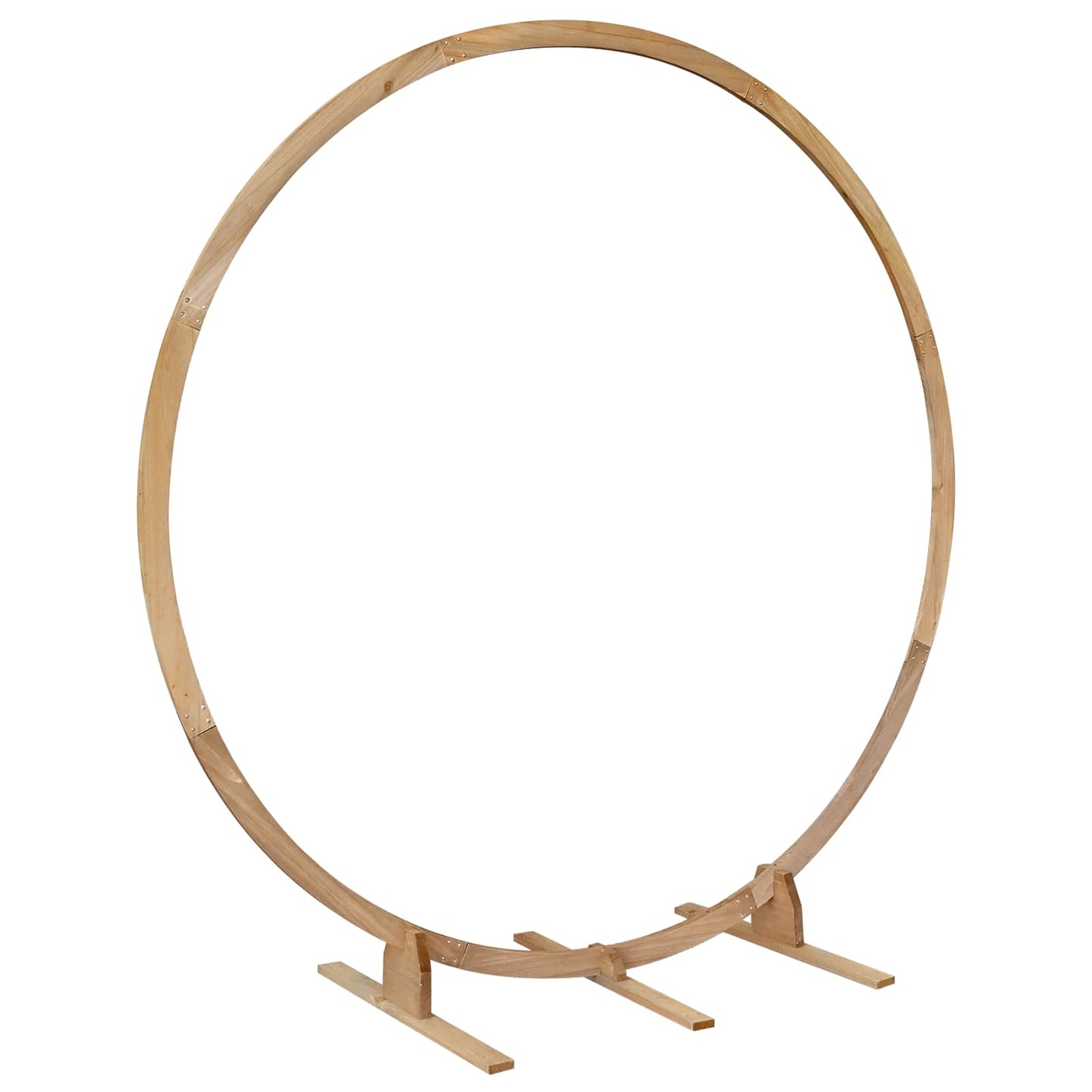 Hochzeitsbogen Hellbraun 224 x 80 x 220 cm Massivholz Kiefer