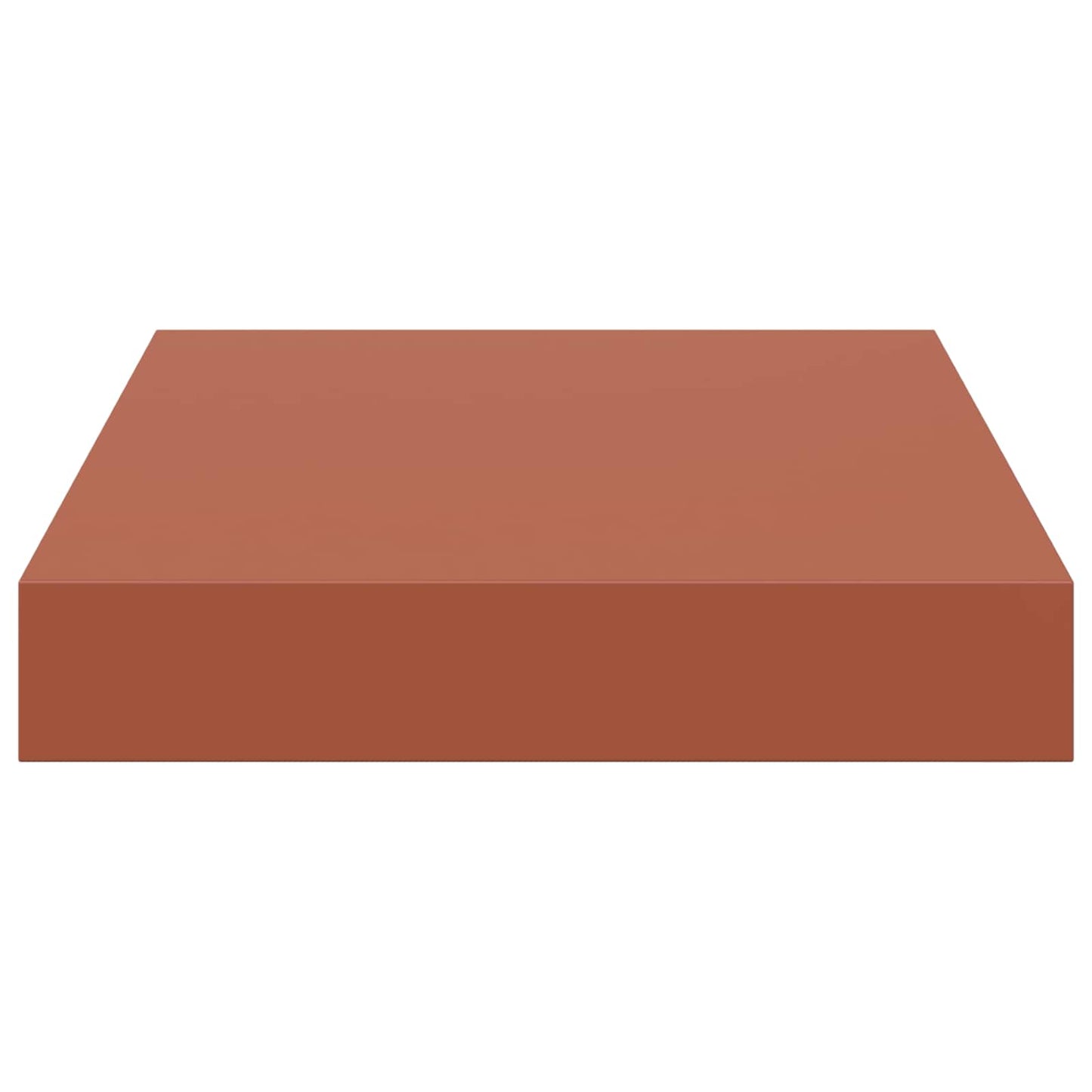 vidaXL Wandregal Wandmontiert Rot 23 x 23,5 x 4 cm Holzwerkstoff