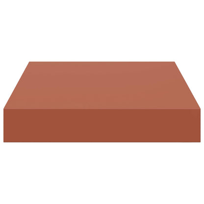 vidaXL Wandregal Wandmontiert Rot 23 x 23,5 x 4 cm Holzwerkstoff
