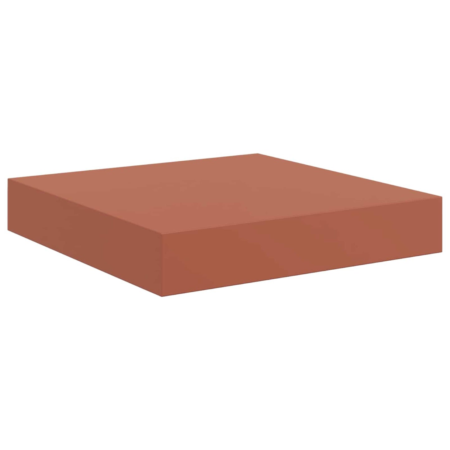 vidaXL Wandregal Wandmontiert 4 pcs Rot 23 x 23,5 x 4 cm Holzwerkstoff