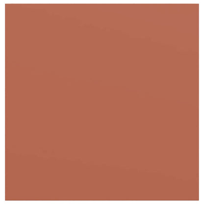 vidaXL Wandregal Wandmontiert 4 pcs Rot 23 x 23,5 x 4 cm Holzwerkstoff