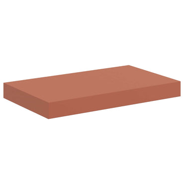 vidaXL Wandregal Wandmontiert Rot 40 x 23,5 x 4 cm Holzwerkstoff