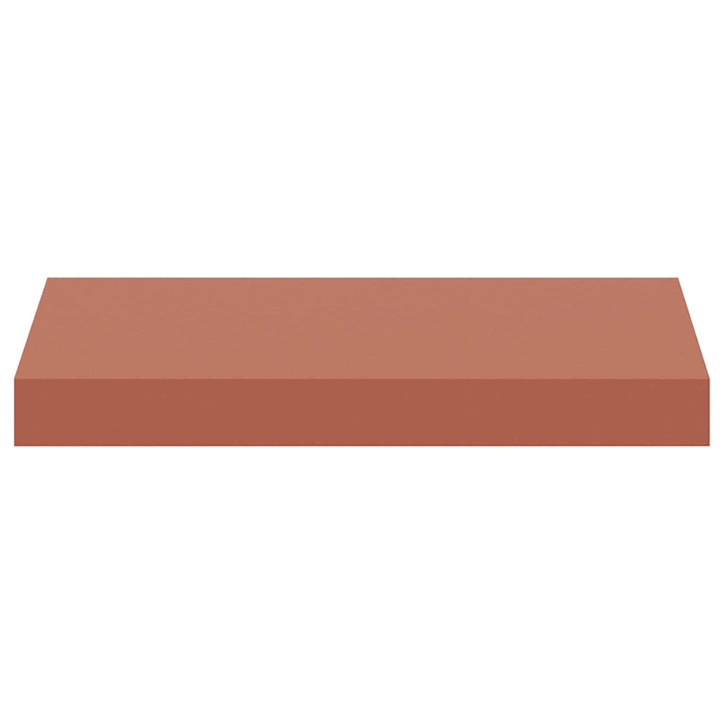 vidaXL Wandregal Wandmontiert Rot 40 x 23,5 x 4 cm Holzwerkstoff