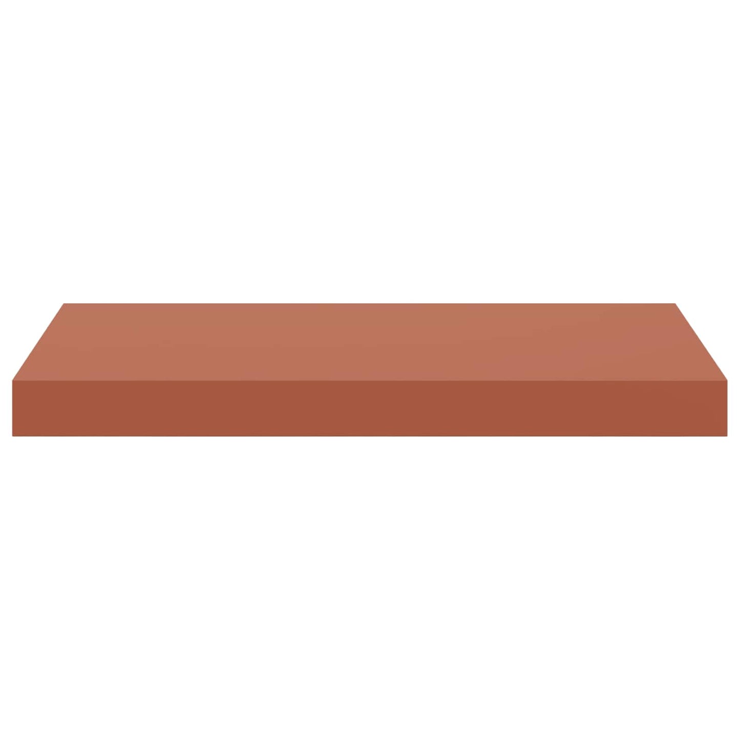vidaXL Wandregal Wandmontiert 2 pcs Rot 50 x 23 x 4 cm Holzwerkstoff