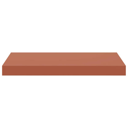 vidaXL Wandregal Wandmontiert 2 pcs Rot 50 x 23 x 4 cm Holzwerkstoff