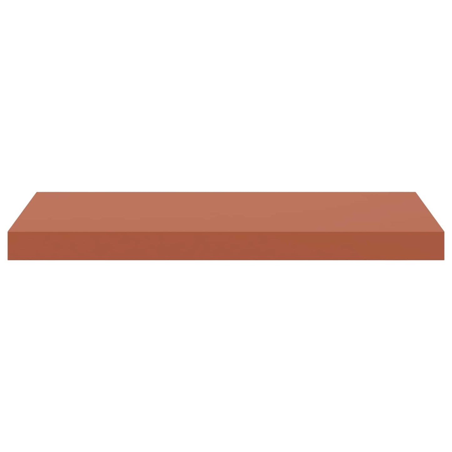 vidaXL Wandregal Wandmontiert Rot 60 x 23 x 4 cm Holzwerkstoff