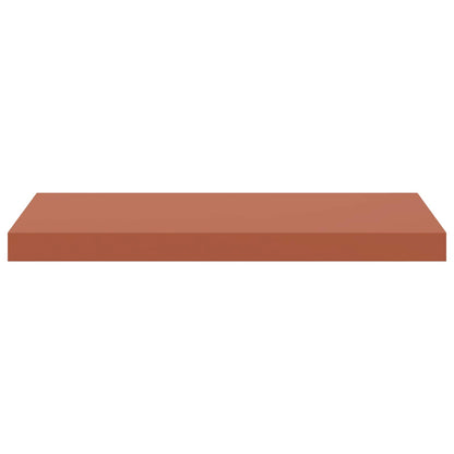 vidaXL Wandregal Wandmontiert Rot 60 x 23 x 4 cm Holzwerkstoff