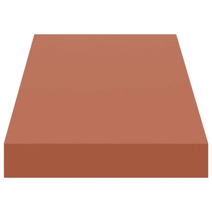 vidaXL Wandregal Wandmontiert Rot 60 x 23 x 4 cm Holzwerkstoff