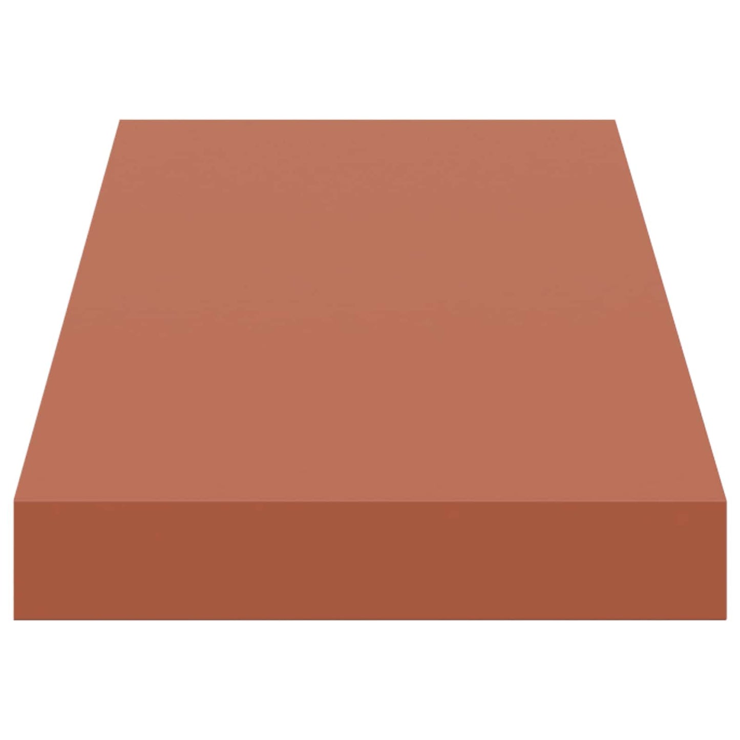 vidaXL Wandregal Wandmontiert 2 pcs Rot 60 x 23 x 4 cm Holzwerkstoff